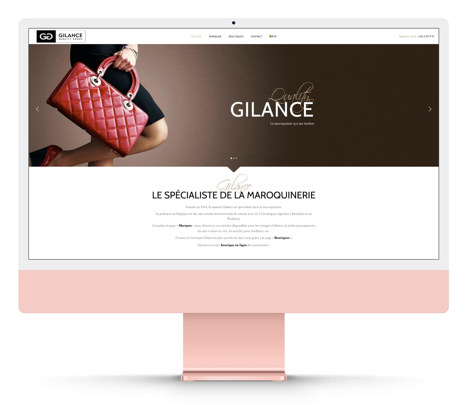 gilance-single Site Gilance Mockup