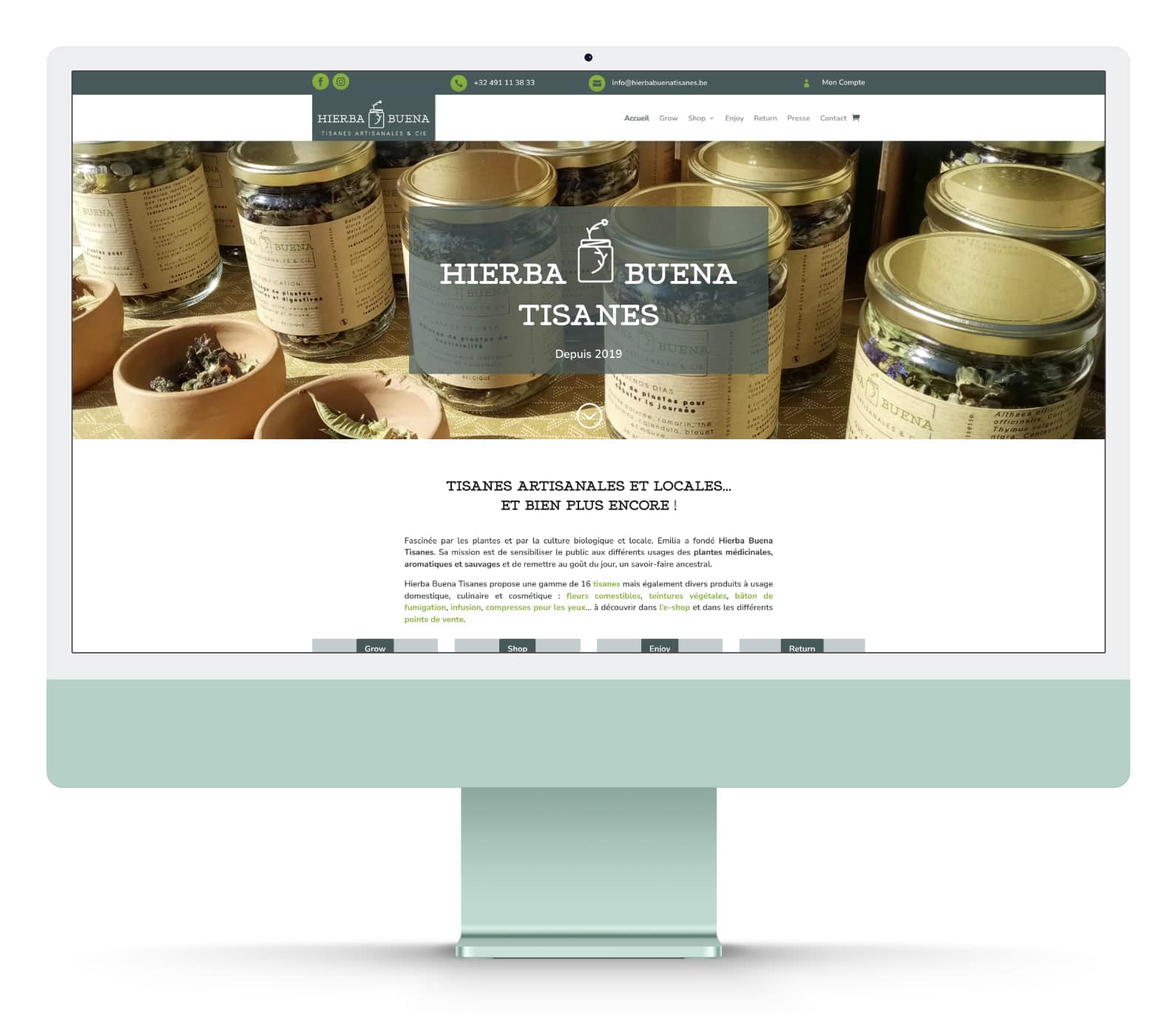 hierba-buena-tisanes-single Site Hierba Buena Tisanes Mockup
