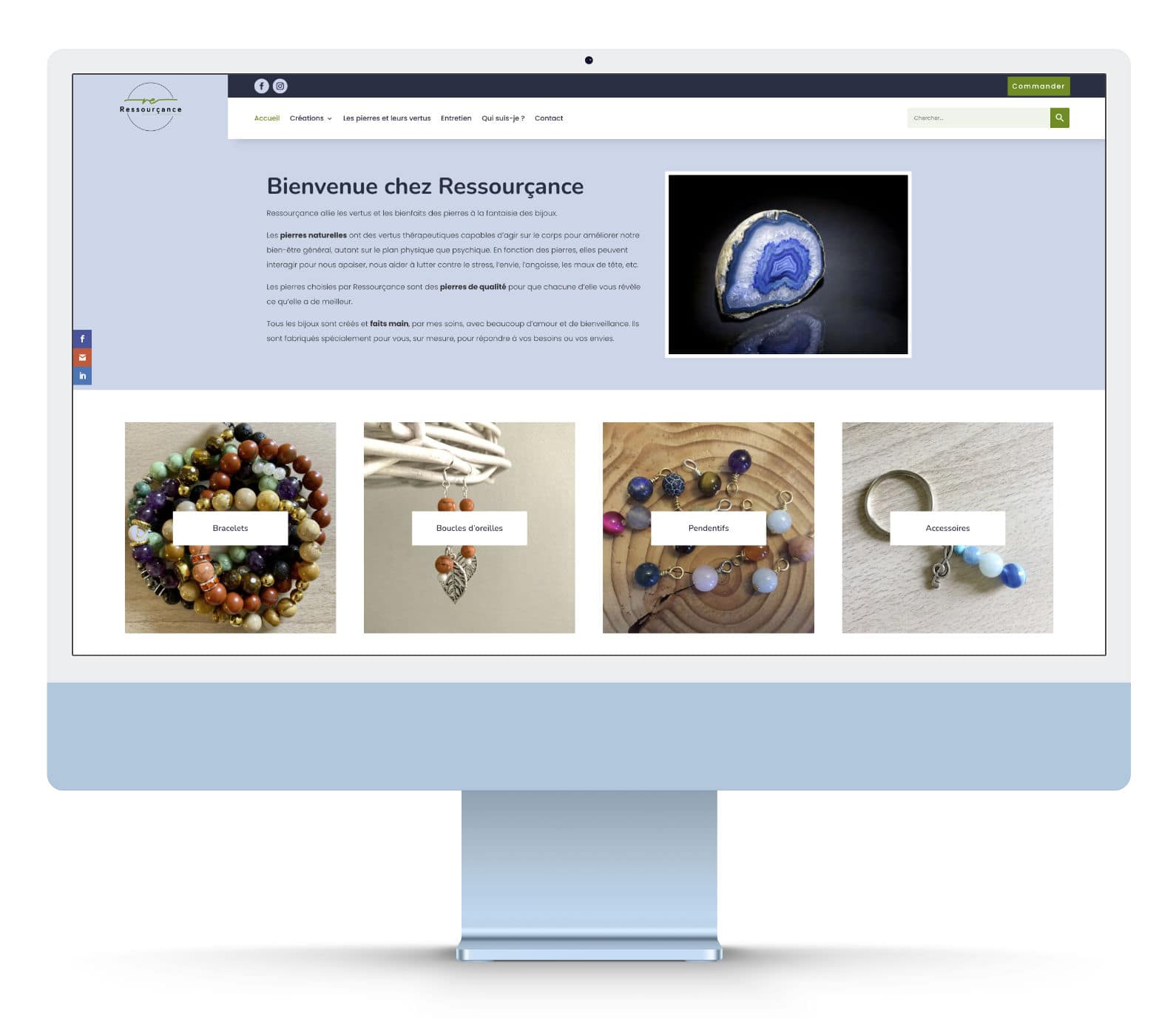 Projet Full Res Site Ressourçance Mockup