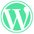 Icône WordPress - ZestCitron, création de sites internet | Web développeur freelance